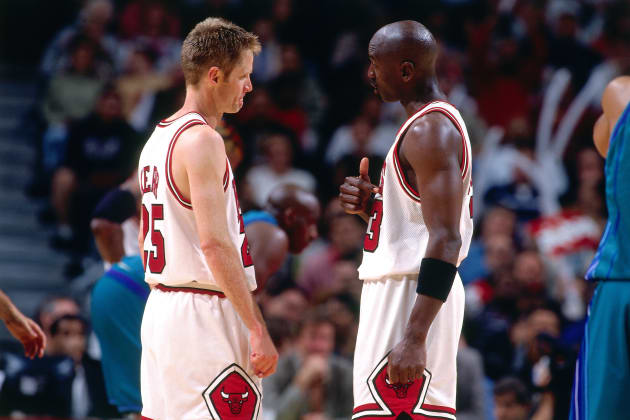 Michael jordan pass to steve kerr on sale