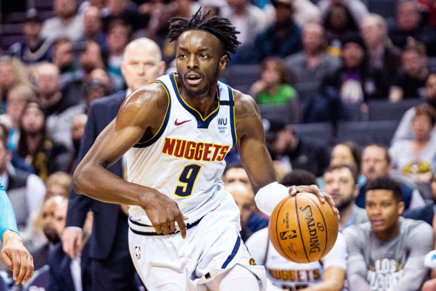 Jerami grant nuggets hot sale jersey