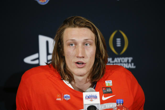 Clemson Qb Trevor Lawrence Girlfriend Marissa Mowry Announce Engagement Bleacher Report Latest News Videos And Highlights