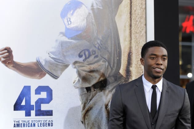 Actor Chadwick Boseman Who Played Jackie Robinson in 42 Movie Dies at Age 43 News Scores Highlights Stats and Rumors Bleacher Report