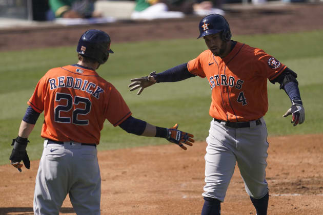 Astros: 10 stats comparing Brantley and Reddick for an important