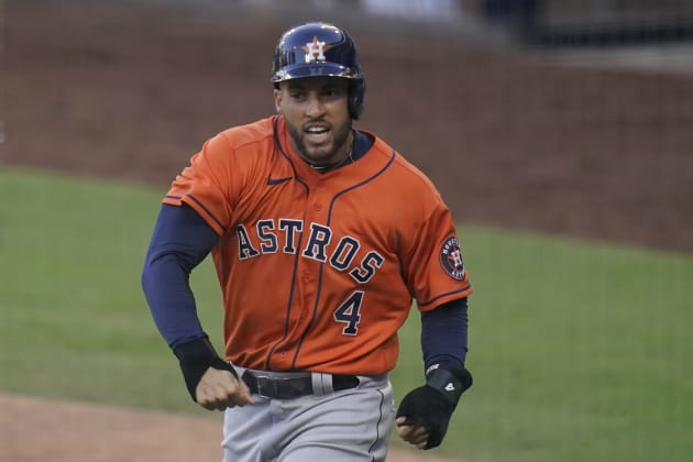 MLB Jersey Numbers sur X : OF George Springer is introduced in