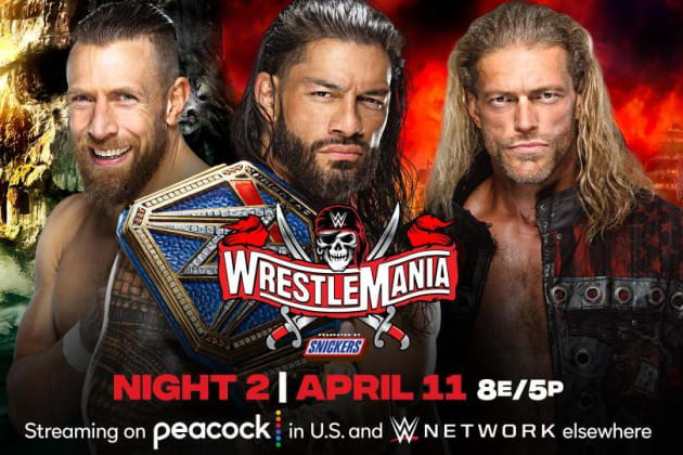 Roman Reigns Beats Edge Bryan Retains Universal Title at WWE