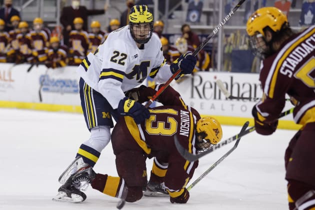 Michigan Mock: Button has Power to Sabres; Beniers to Seattle, Johnson a  Canuck 