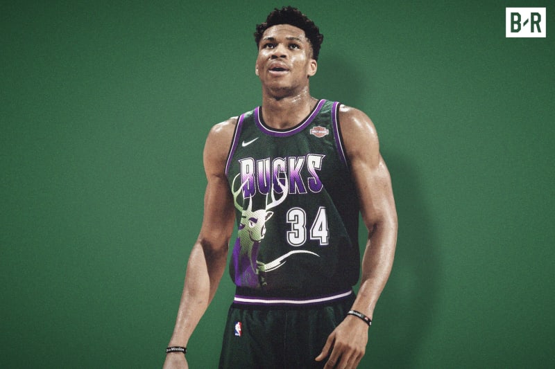 giannis throwback jersey
