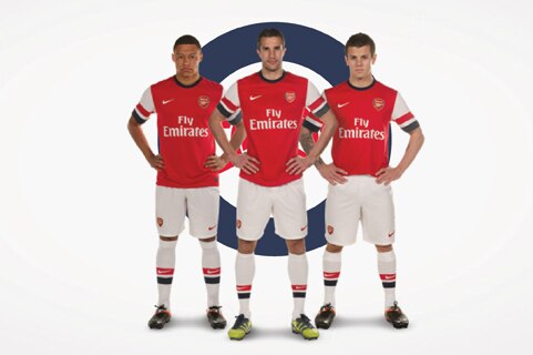 arsenal jersey 2012