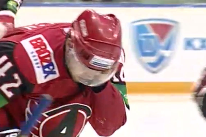 Denis Sokolov Suffers Awful Injury Severs Carotid Artery After Skate Cuts Neck Bleacher Report Latest News Videos And Highlights