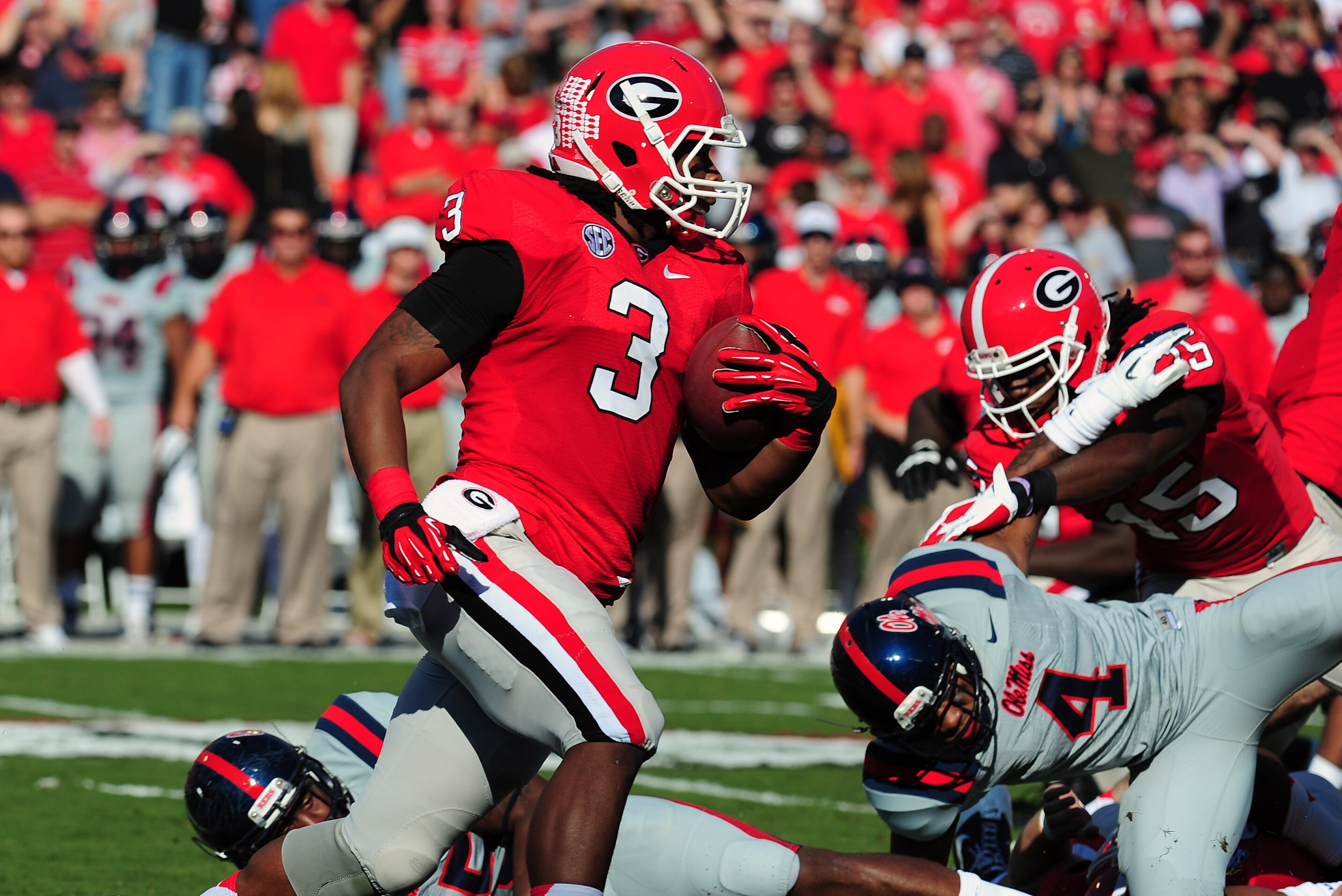 Georgia Football Why Todd Gurley Is Already The Best Running Back In The Sec Bleacher Report Latest News Videos And Highlights