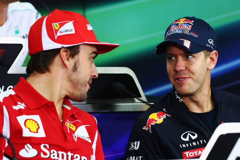 alonso vettel