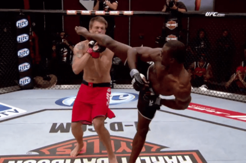 Uriah Hall Knockout. Uriah Hall Knocks.