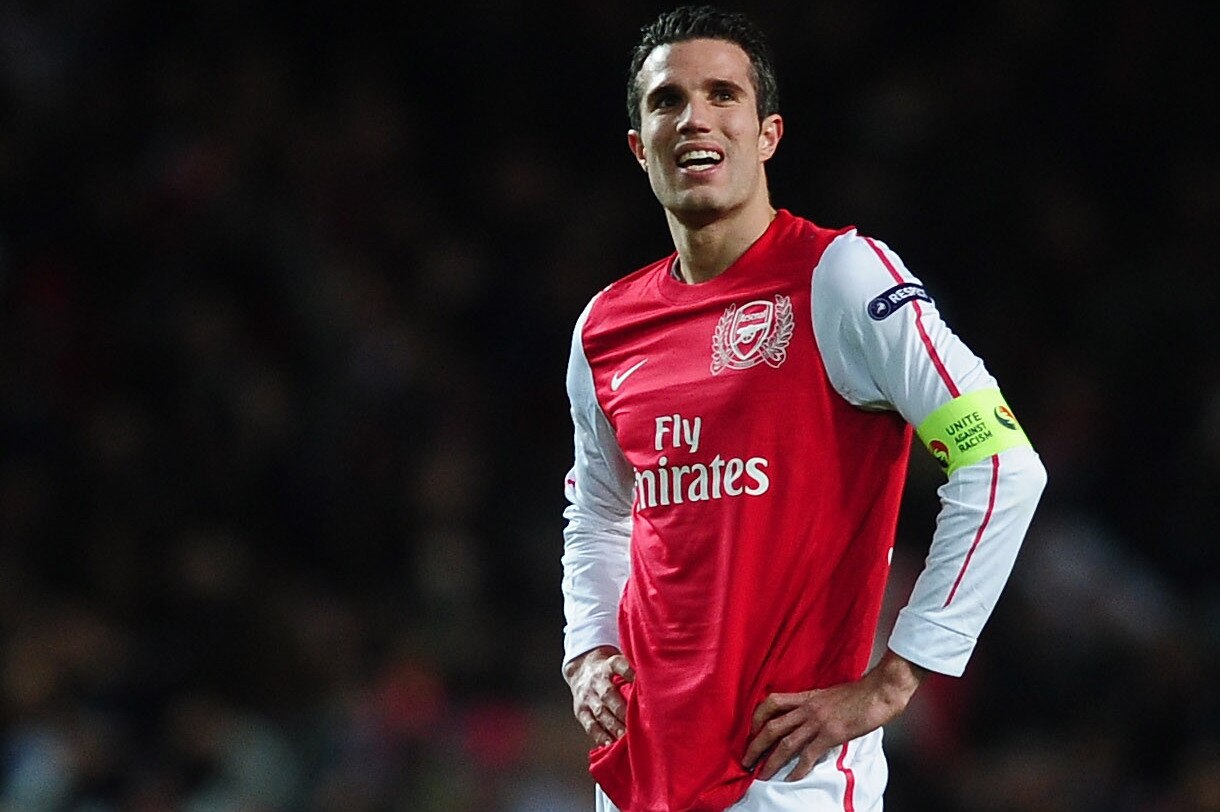 van persie arsenal jersey