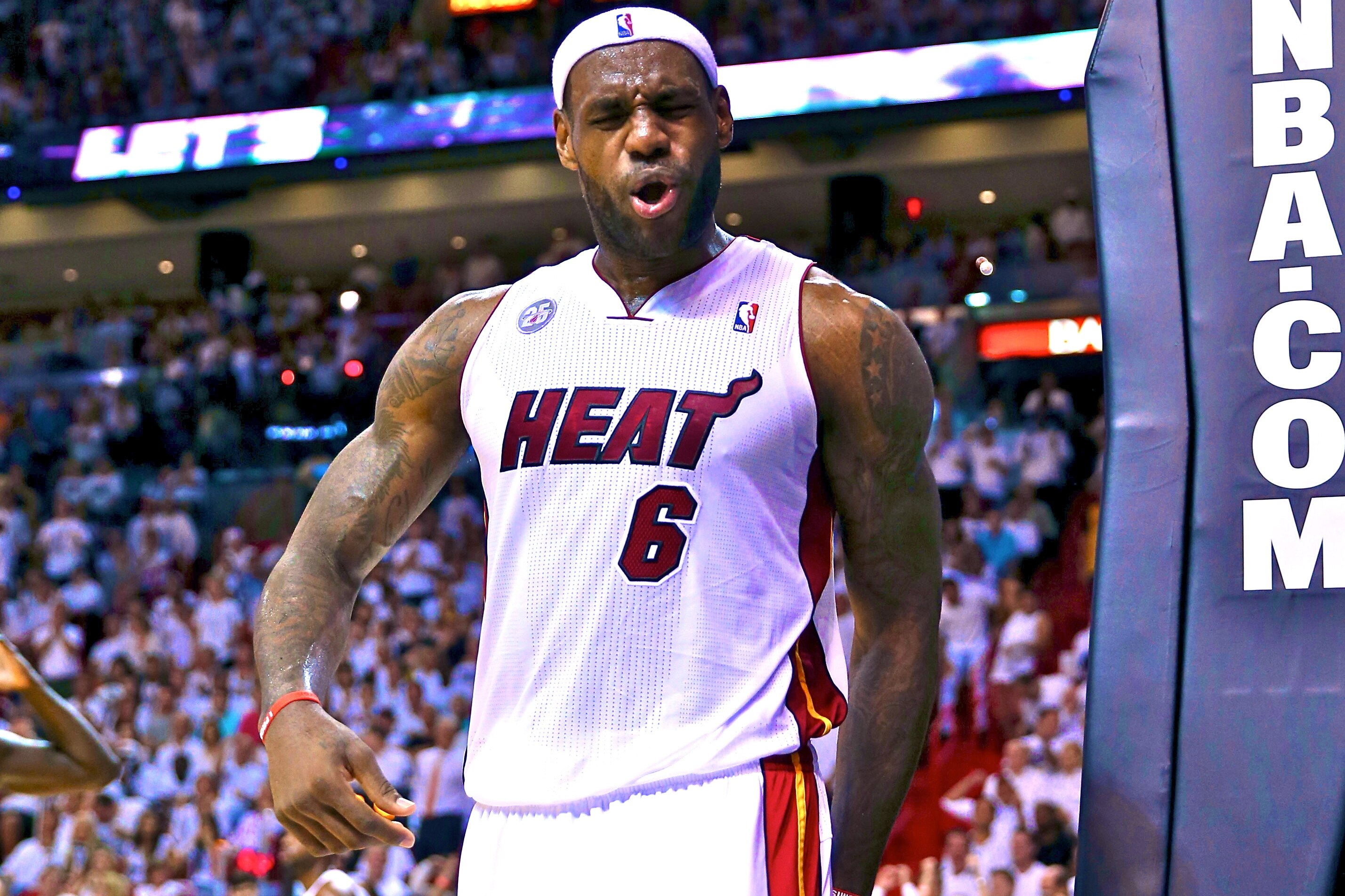 dwyane wade purple shirt game
