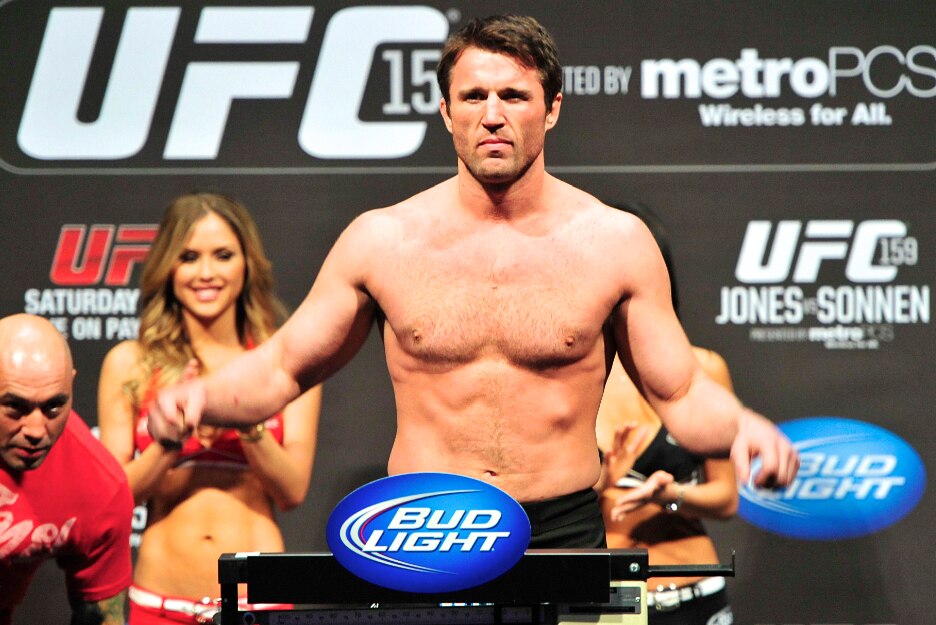 Male mma fighter fights females