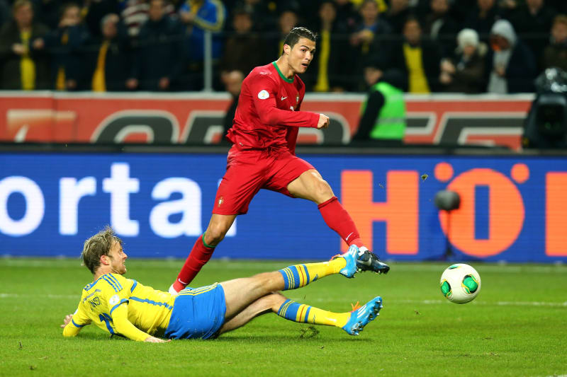 Watch Cristiano Ronaldo S Hat Trick For Portugal Vs Sweden In World Cup Playoff Bleacher Report Latest News Videos And Highlights