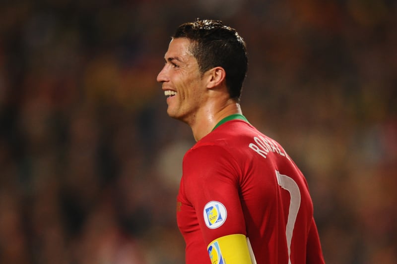 Cristiano Ronaldo Reacts After Amazing Hat Trick In Sweden Vs Portugal Playoff Bleacher Report Latest News Videos And Highlights