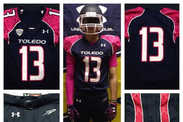 toledo football jersey