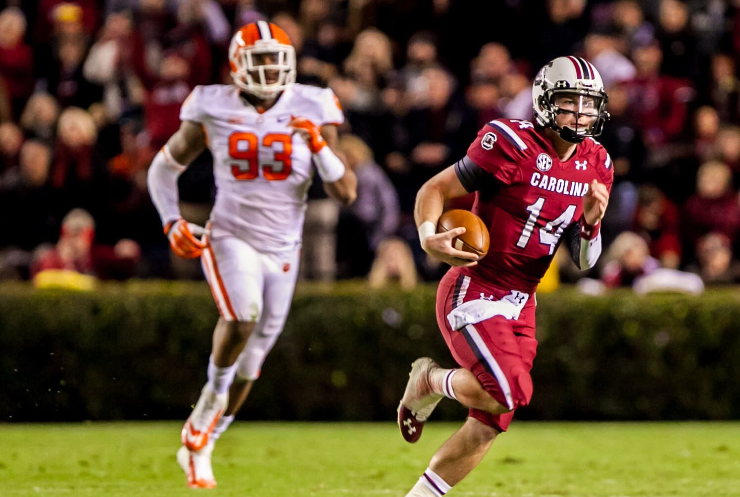 Clemson Vs South Carolina Score Grades And Analysis For Palmetto Bowl Bleacher Report Latest News Videos And Highlights