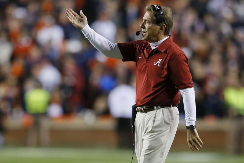Sorry But Nick Saban Did Not Make A Bad Coaching Decision Vs Auburn Bleacher Report Latest News Videos And Highlights