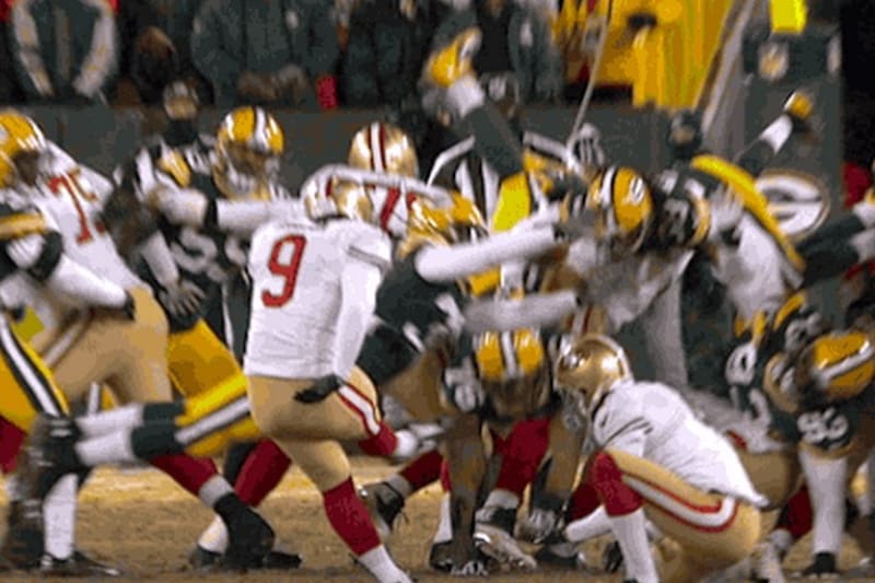 Packers Nearly Block 49ers Phil Dawson S Game Winning Field Goal Bleacher Report Latest News Videos And Highlights