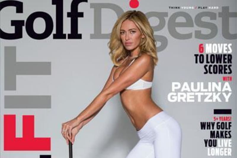 Golf Digest S Paulina Gretzky Cover Sparks Controversy Bleacher Report Latest News Videos And Highlights
