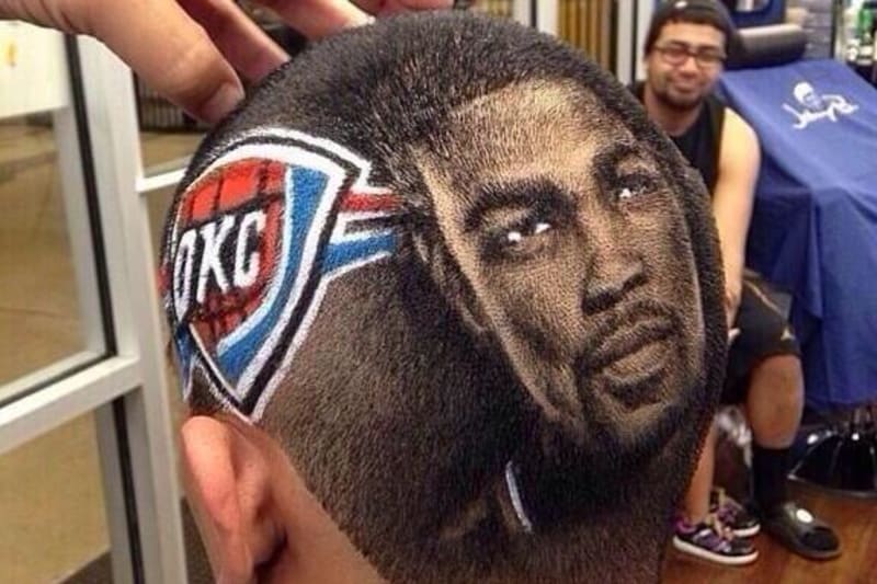 kevin durant hair