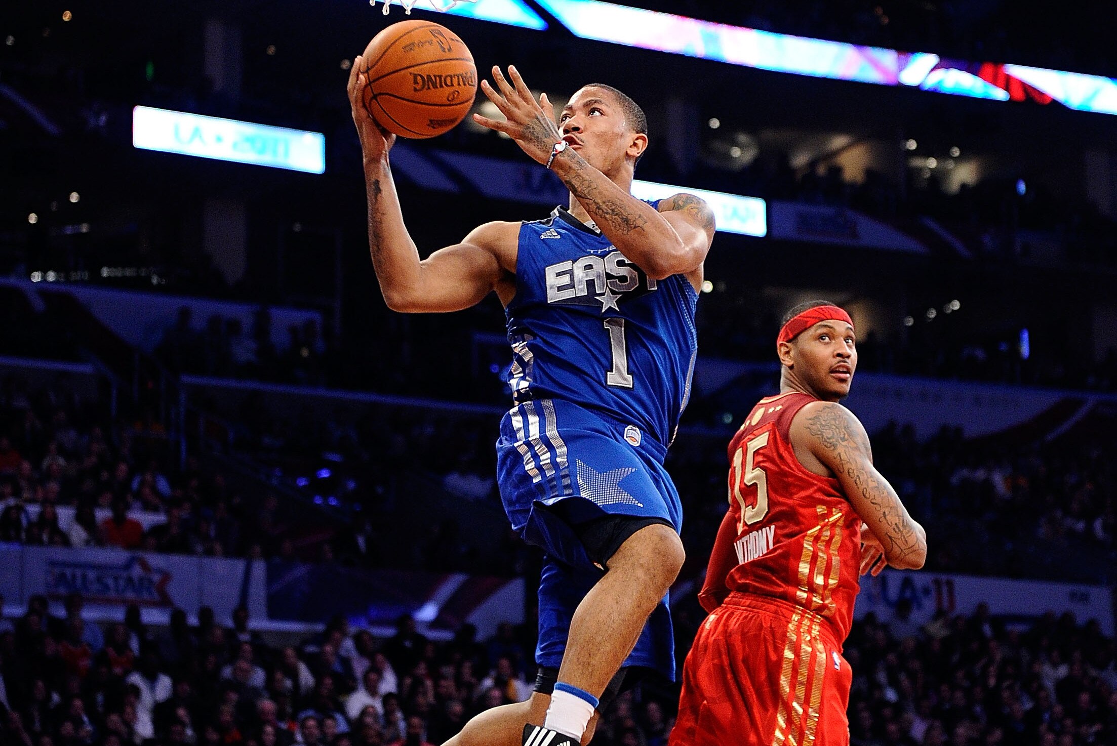 derrick rose and carmelo anthony