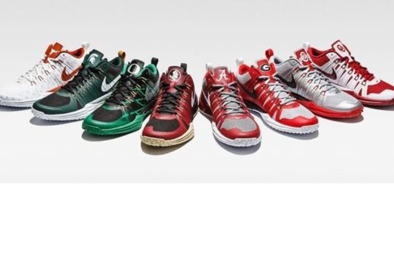nike college football shoes