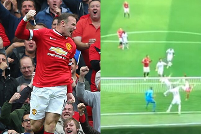 Wayne Rooney Scores Overhead Kick To Level Manchester United Vs Swansea Bleacher Report Latest News Videos And Highlights