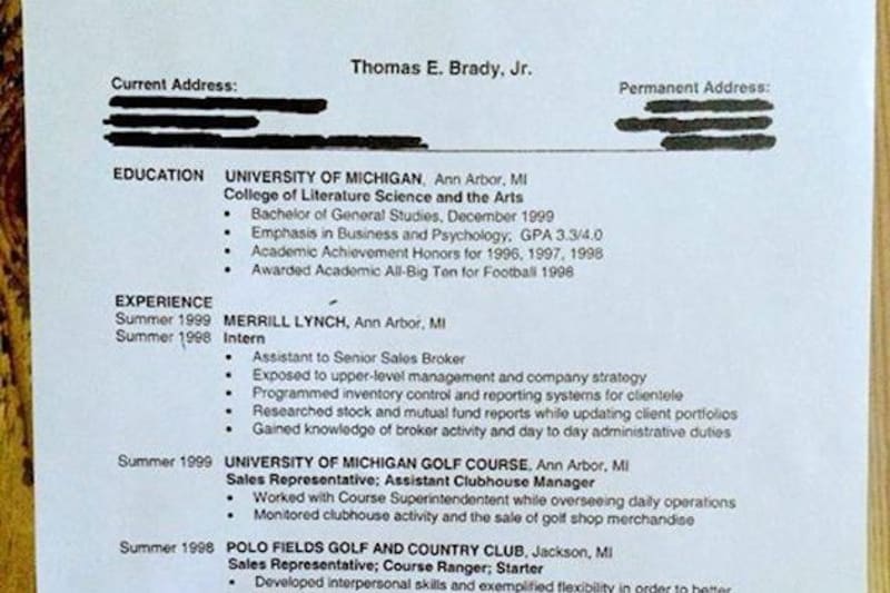 tom brady draft