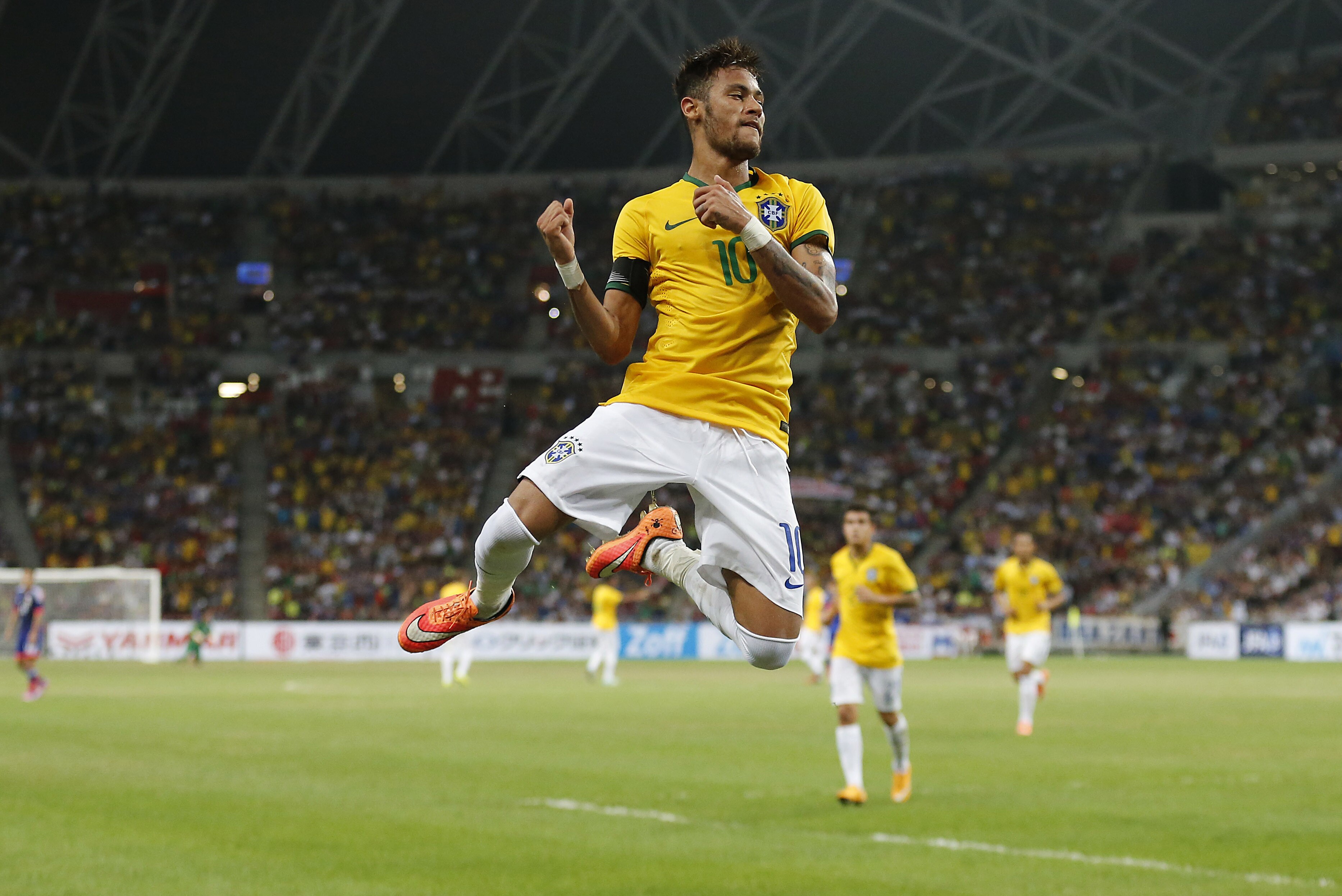 neymar brazil record