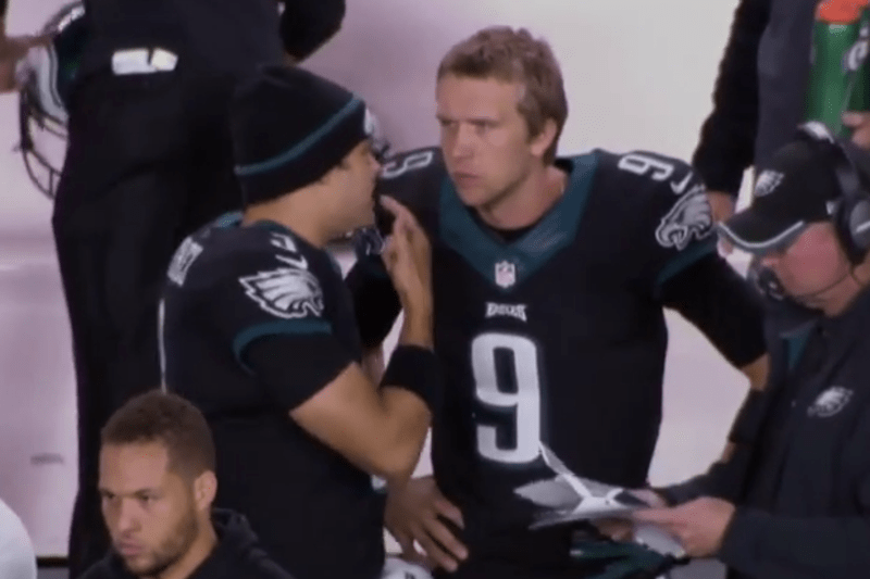 Mark Sanchez Recommends Nick Foles Eat Some Chicken Tenders During Giants Game Bleacher Report Latest News Videos And Highlights