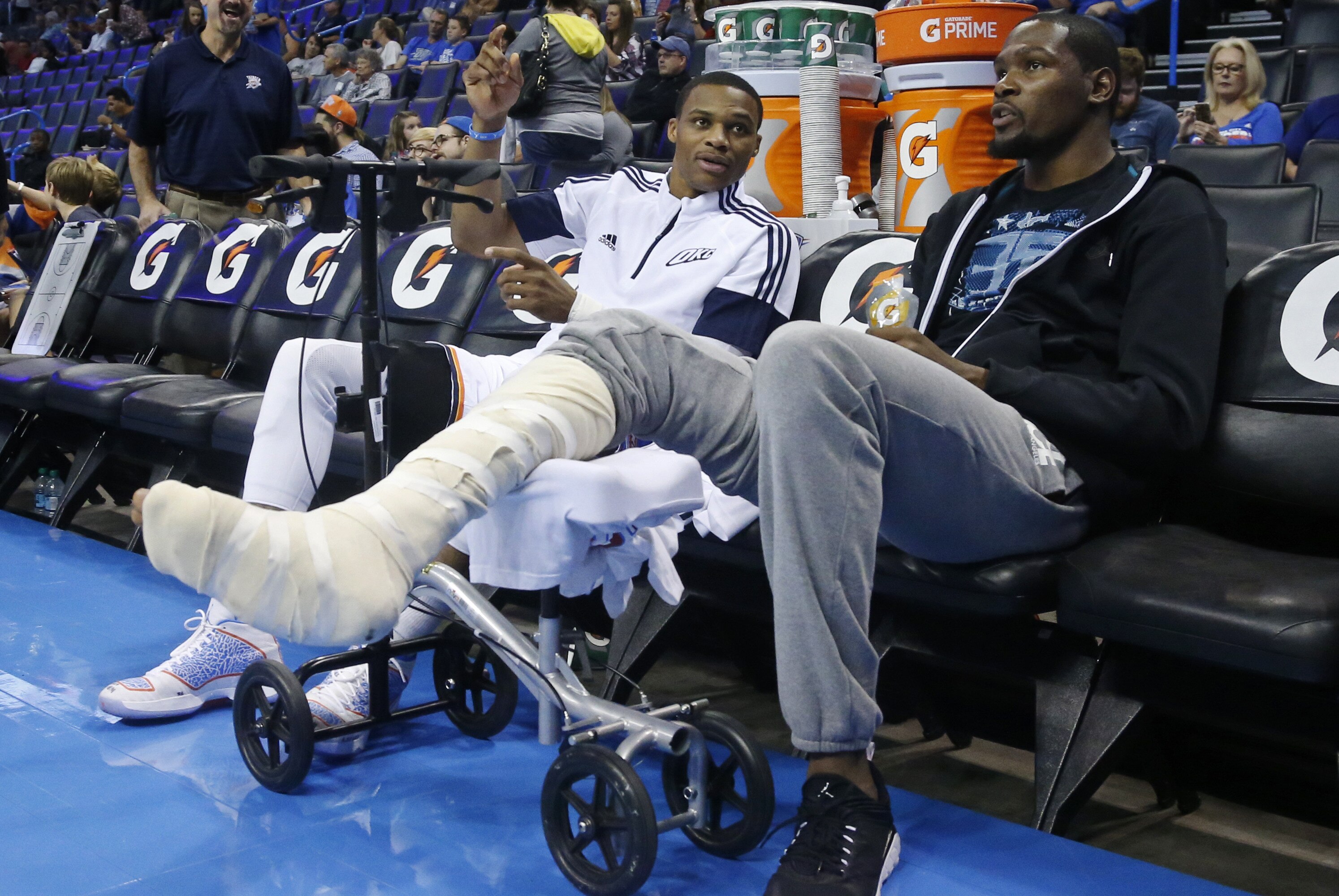 Kevin Durant Injury Update Latest News And Comments On Thunder Star Bleacher Report Latest News Videos And Highlights Official update on durant's apparent achilles injury with a calf strain being the real reason. kevin durant injury update latest news