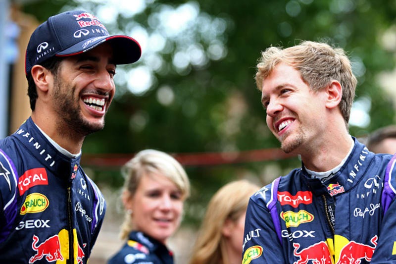 vettel and ricciardo