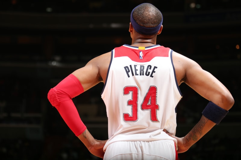 paul pierce wizards jersey