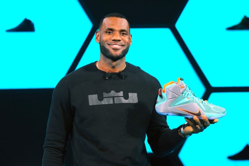 LeBron James Tops NBA Shoe Sales at 