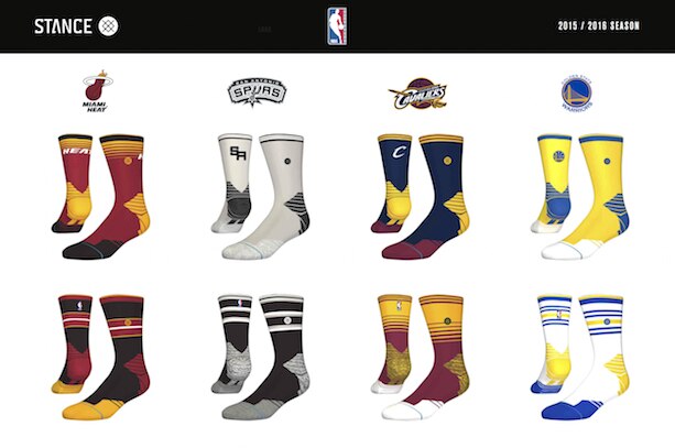 yellow nba socks