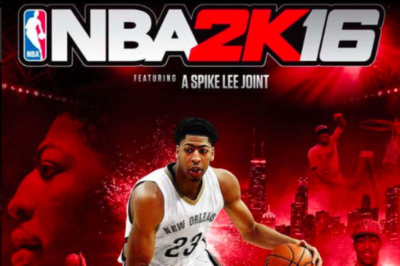 nba 2k16 anthony davis cover