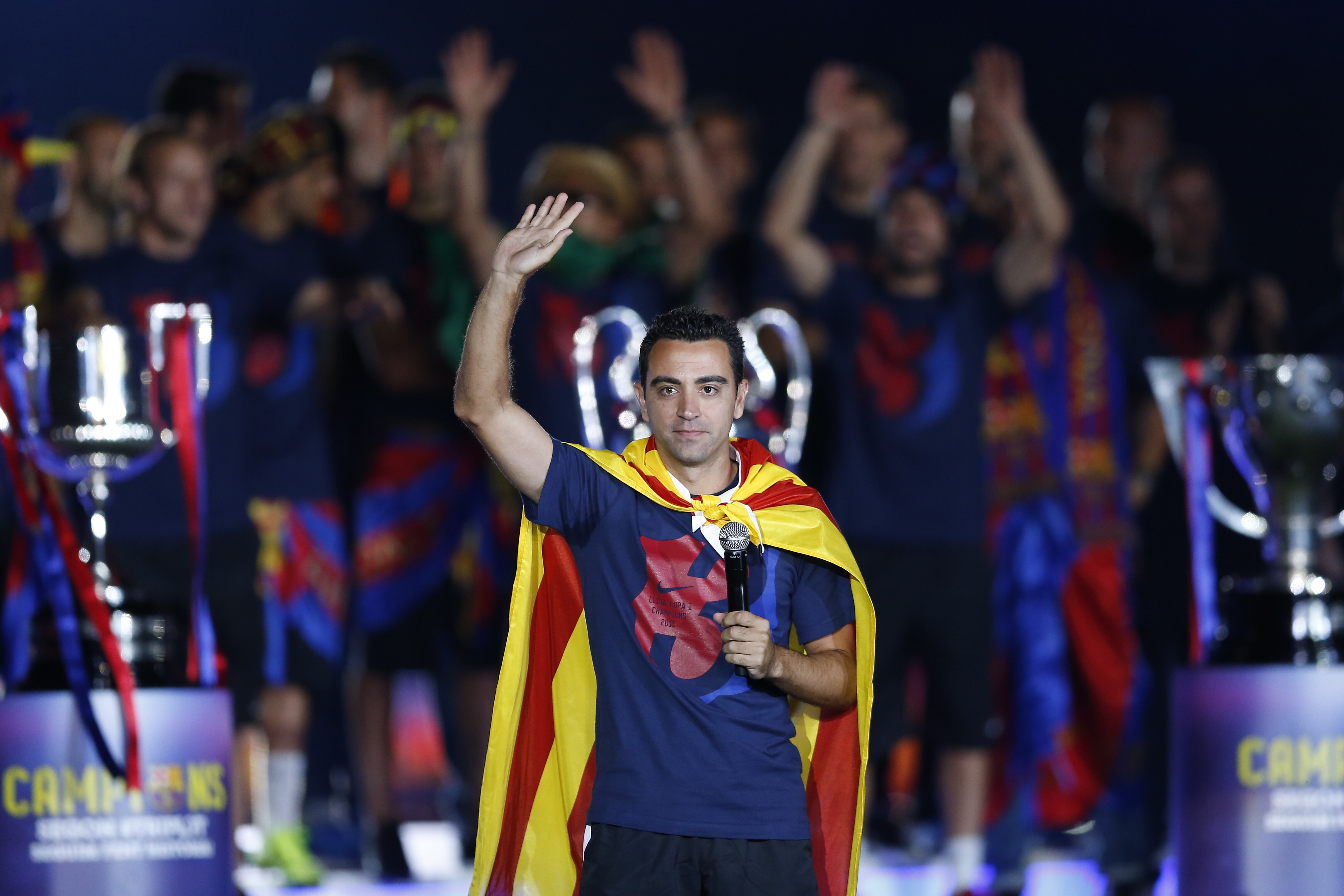 Xavi Discusses Lionel Messi Arda Turan Aleix Vidal Barcelona And More Bleacher Report Latest News Videos And Highlights