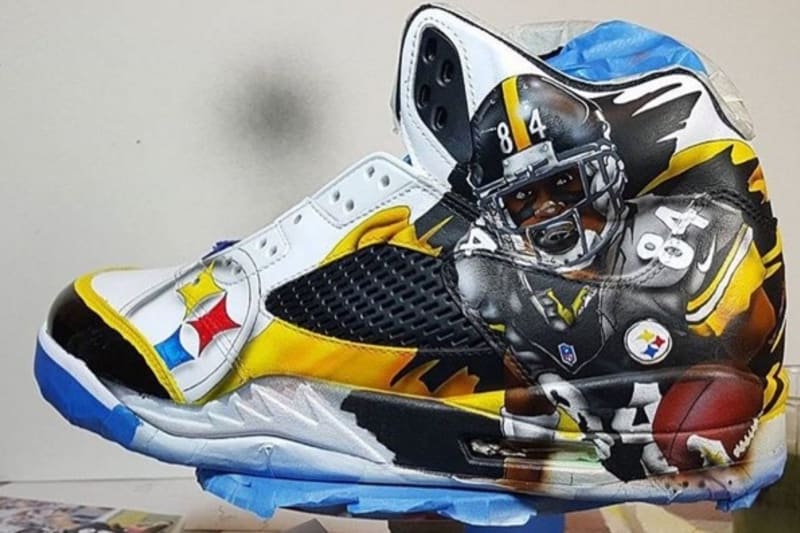 custom steelers shoes