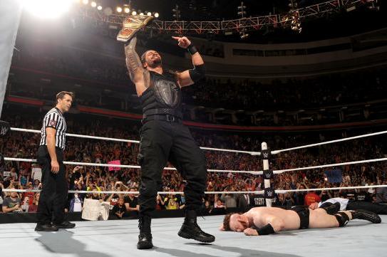Roman Reigns Defeats Sheamus To Win Wwe World Heavyweight Championship Bleacher Report Latest News Videos And Highlights Wwe world heavyweight championship roman reigns must win in under 5 minutes and 15 seconds sheamus (c) vs. roman reigns defeats sheamus to win wwe