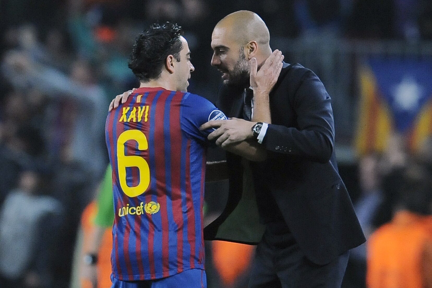 Xavi Says Pep Guardiola Will Change English Football At Manchester City Bleacher Report Latest News Videos And Highlights