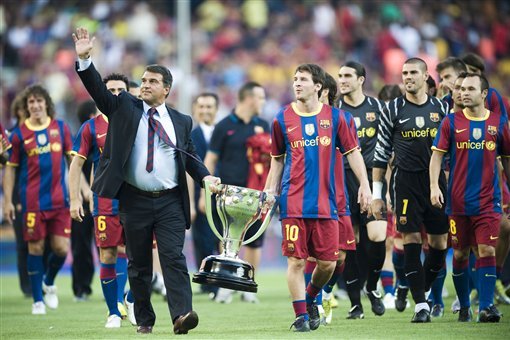 Joan Laporta Talks Lionel Messi Josep Maria Bartomeu And Barcelona S Qatar Deal Bleacher Report Latest News Videos And Highlights