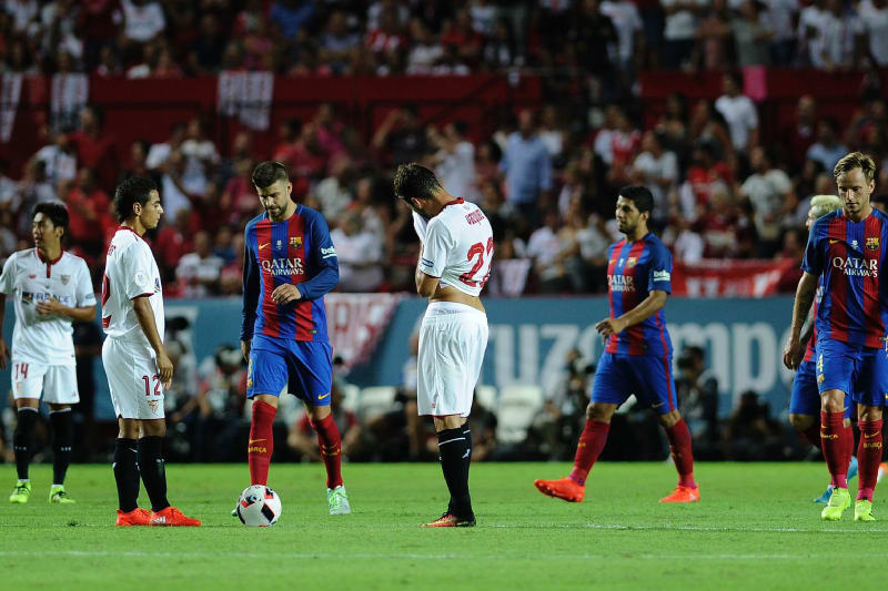 Barcelona Vs Sevilla Live Score Highlights From Spanish Supercopa Second Leg Bleacher Report Latest News Videos And Highlights