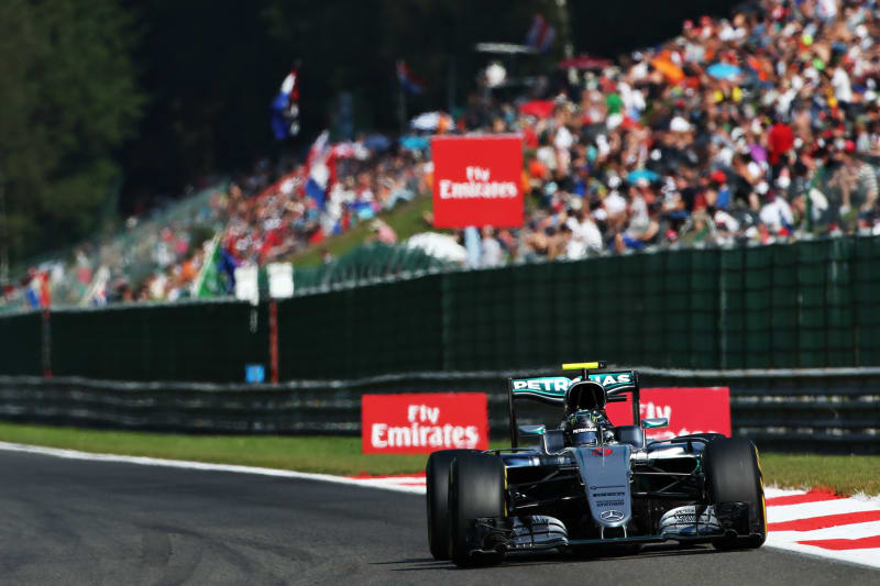 Belgian F1 Grand Prix 2016 Qualifying Saturday S Results Times Final Grid Bleacher Report Latest News Videos And Highlights