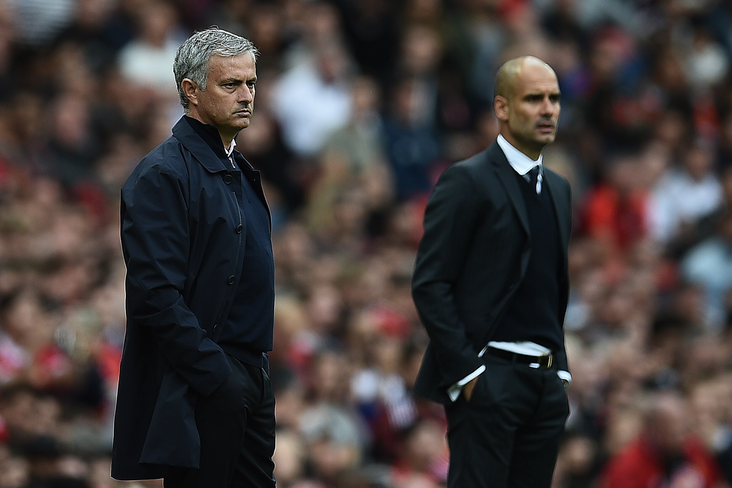 Manchester Derby 2016 Jose Mourinho Pep Guardiola React After United Vs City Bleacher Report Latest News Videos And Highlights