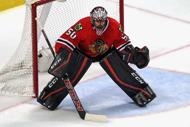 Corey Crawford Injury Updates On Blackhawks Goalie S Recovery From Appendectomy Bleacher Report Latest News Videos And Highlights