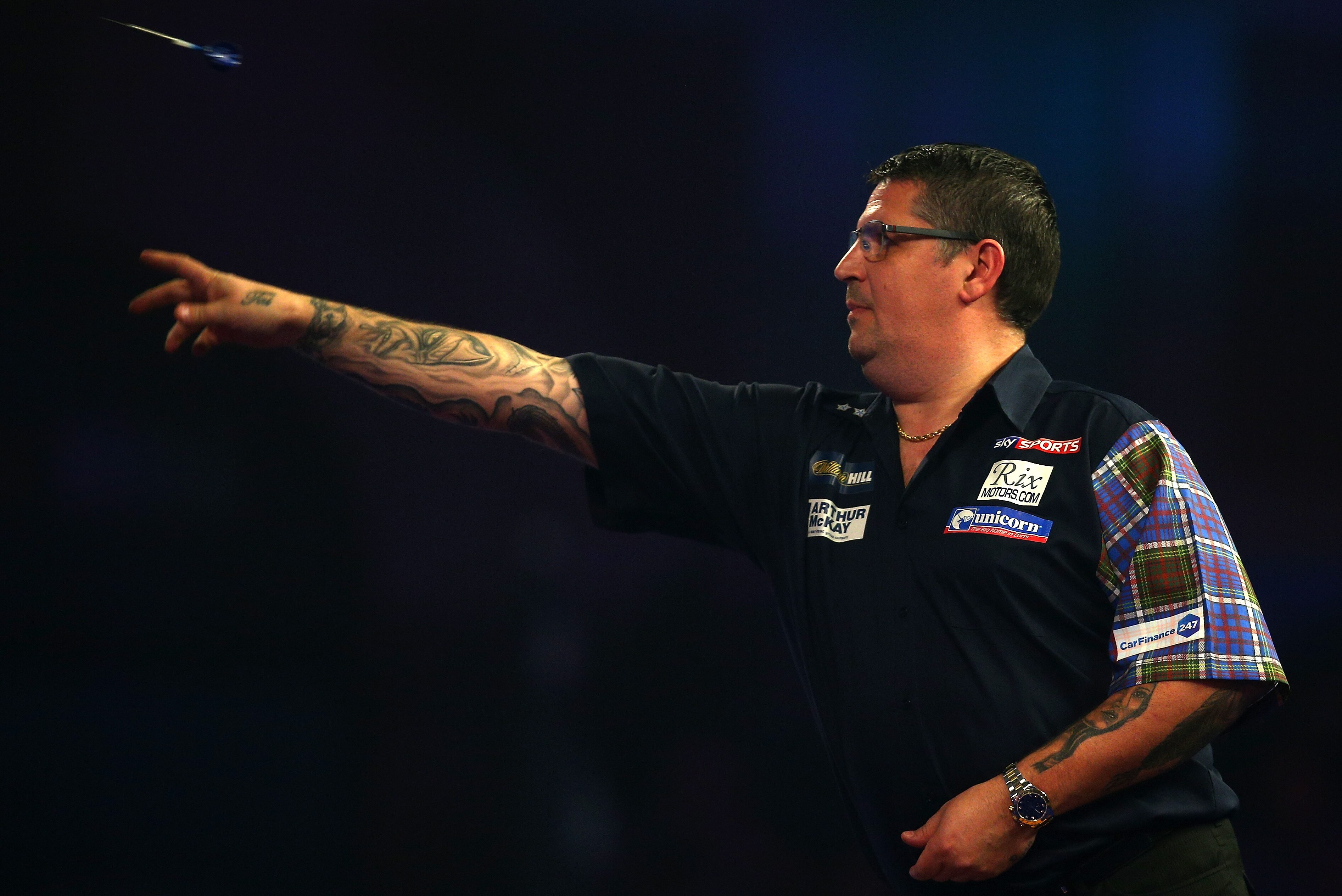 World darts championship 2017 scores clearance