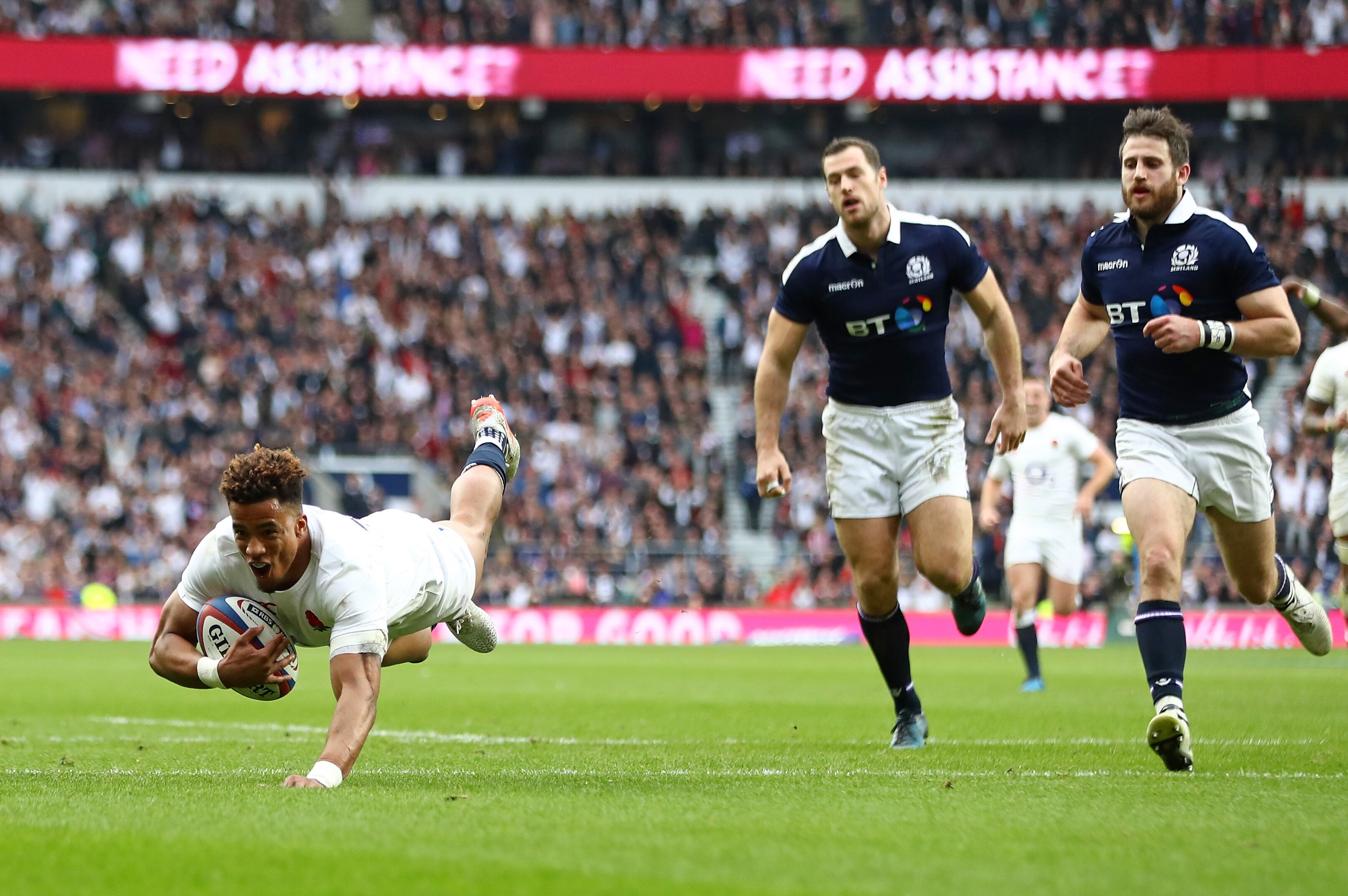 Scotland England Score / Scotland 9-15 England: George Kruis and Jack