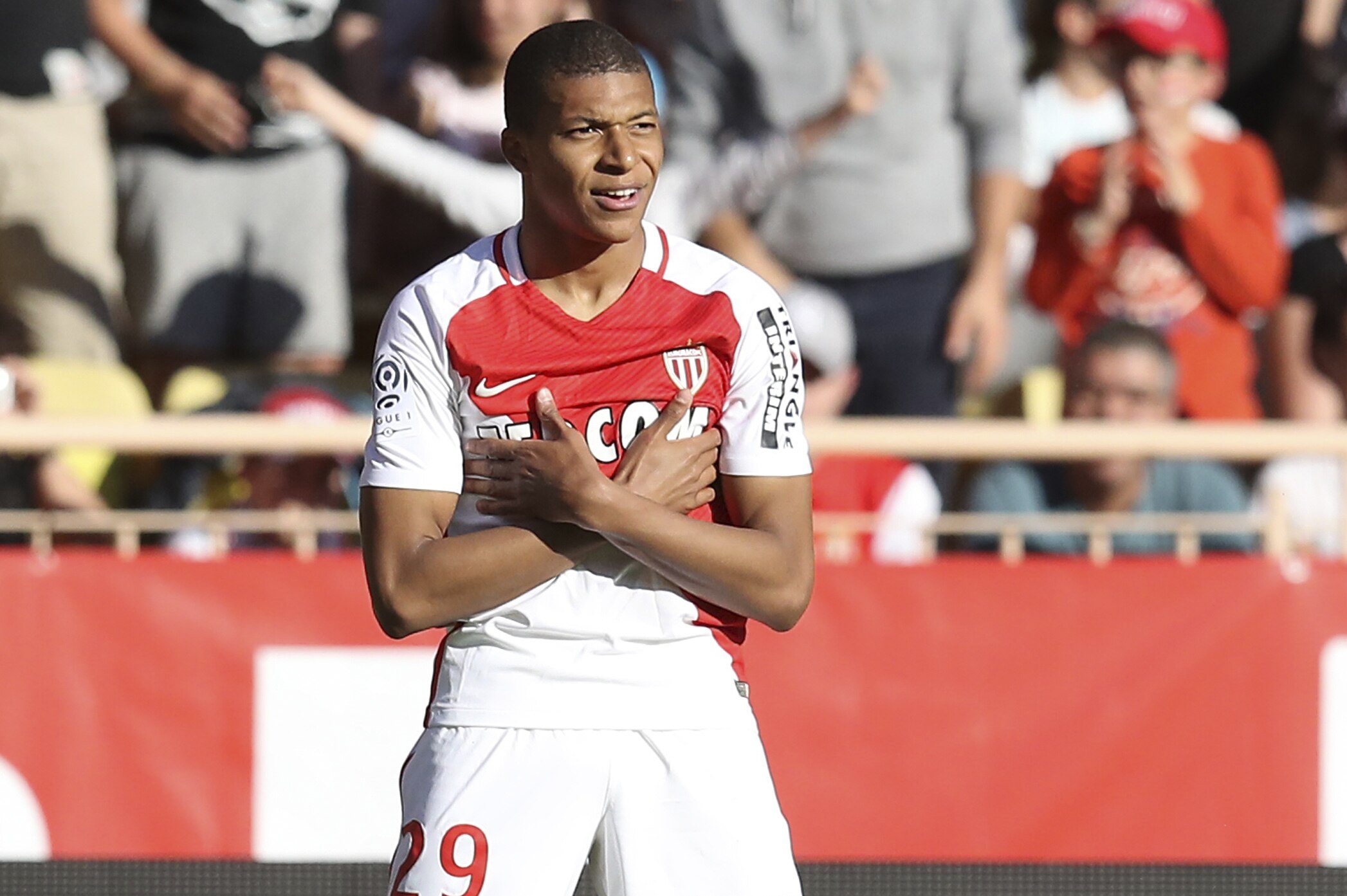 mbappe monaco jersey