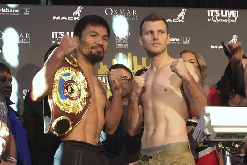 Pacquiao Vs Horn Weigh In Results Odds Fight Time And Undercard Info Bleacher Report Latest News Videos And Highlights